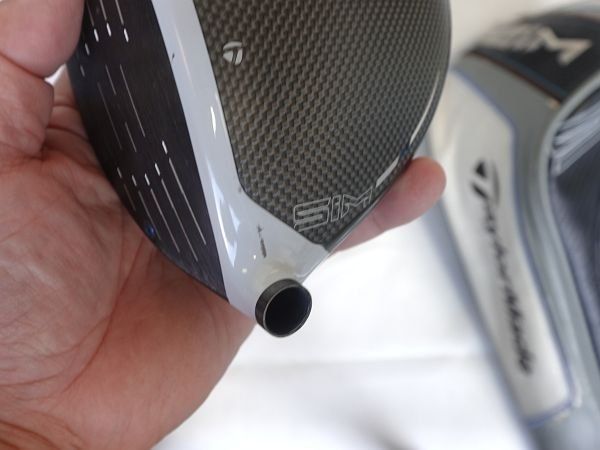 ヘッドのみ】 テーラーメイド SIM MAX ドライバー 9度 純正カバー付
