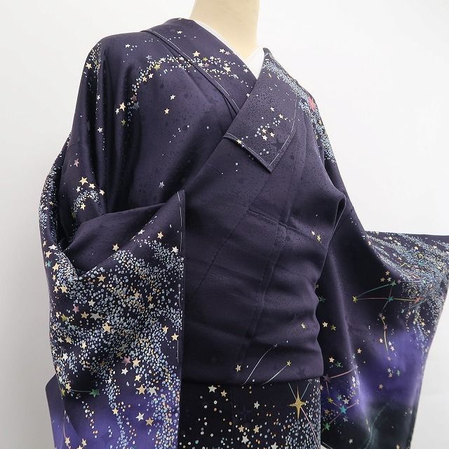 着物ふぁんた△京の名工　伝統工芸士　【樽本伊勢蔵】　落款有　作家物　源氏物語　逸品　お太鼓柄袋帯　美品 i1125 樽本伊勢蔵（種類（着物）訪問着）の通販