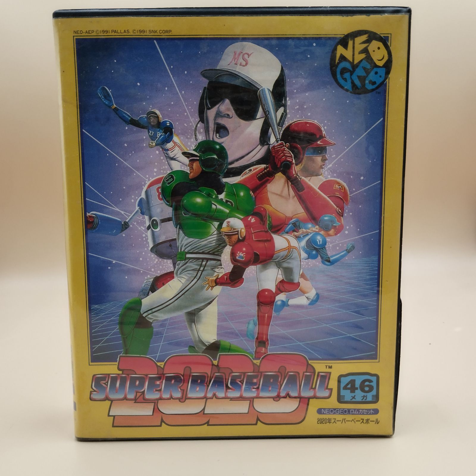 D12843 NEOGEO ネオジオ ロムカセット ROM 46メガ SNK 2020年スーパーベースボール