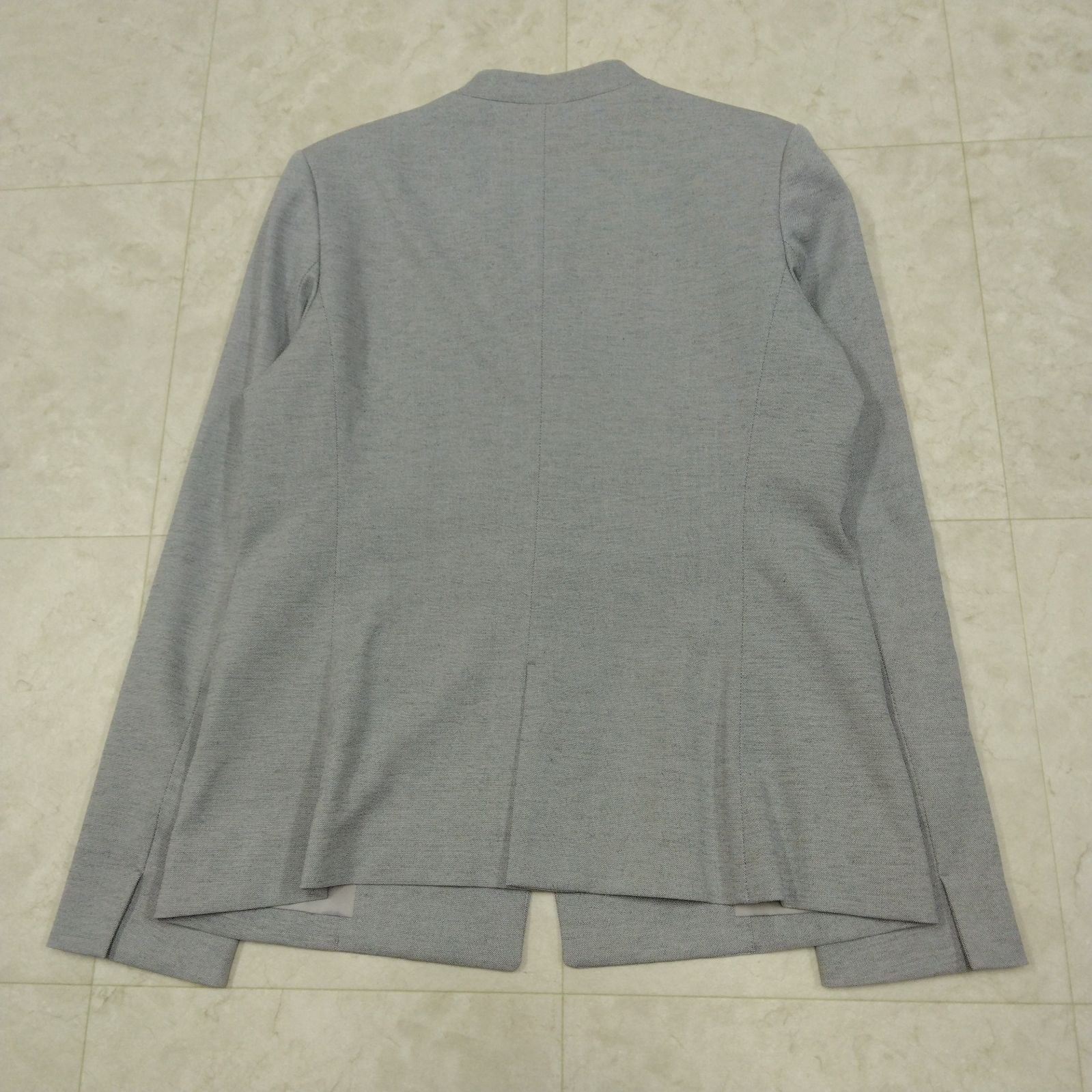 PLST プラステ パンツスーツ セットアップ ノーカラージャケット