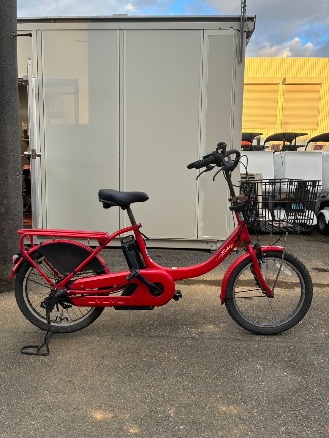 YAMAHA PAS Babby 電動アシスト自転車 20インチ 赤