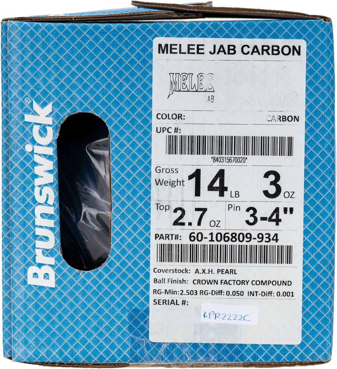 MELEE JAB CARBON 14p 新品 MELEE JAB CARBON™ | ボウリングのことならサンブリッジ