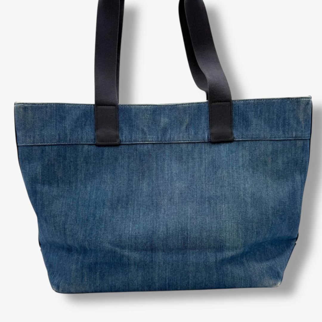 美品】COACH コーチ トートバッグ 肩掛け デニム A4可 大容量 - メルカリ