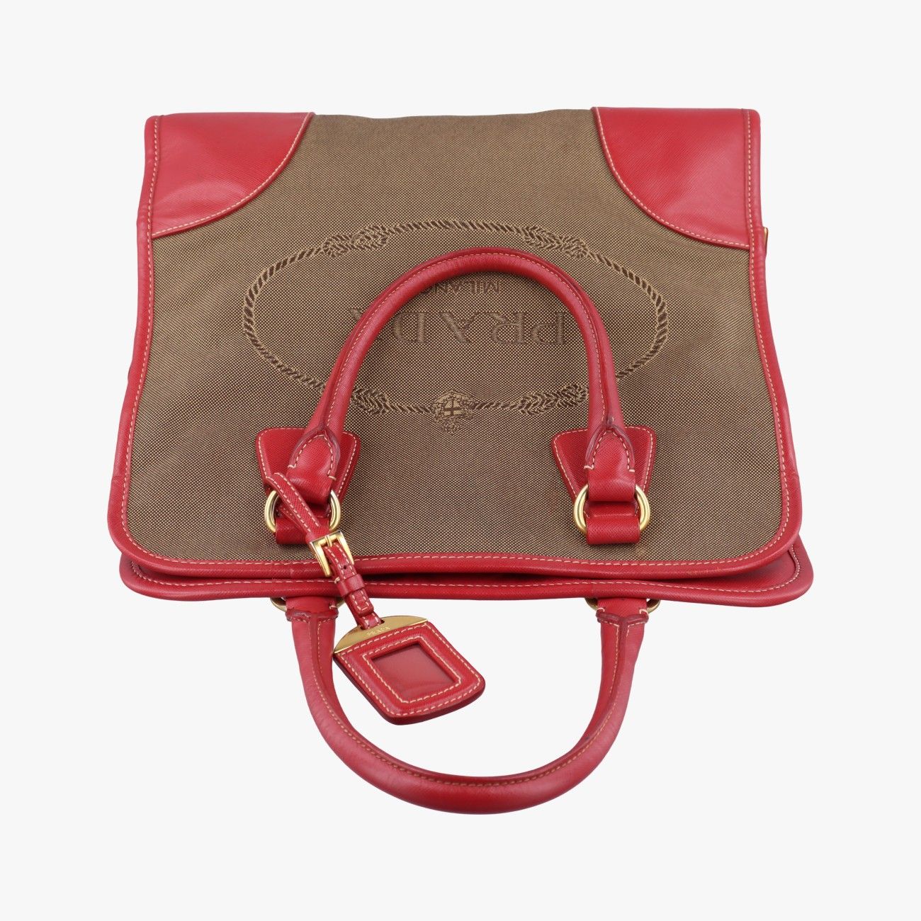 ベージュ×レッドキャンバス×サフィアーノレザーBN2254194