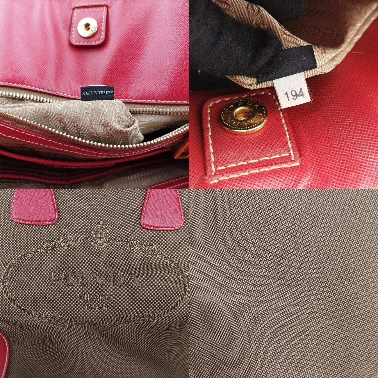 ジャカード ベージュ×レッドキャンバス×サフィアーノレザーBN2254194