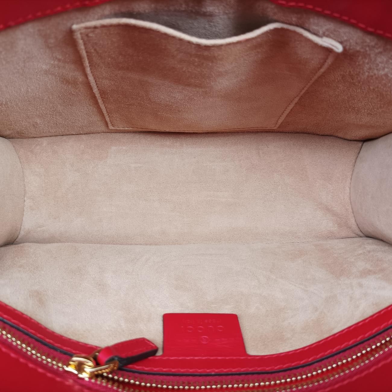 グッチGucciシルヴィ レッド×ネイビー レザー 421882 I026293490 DECORATOM_COM_BR