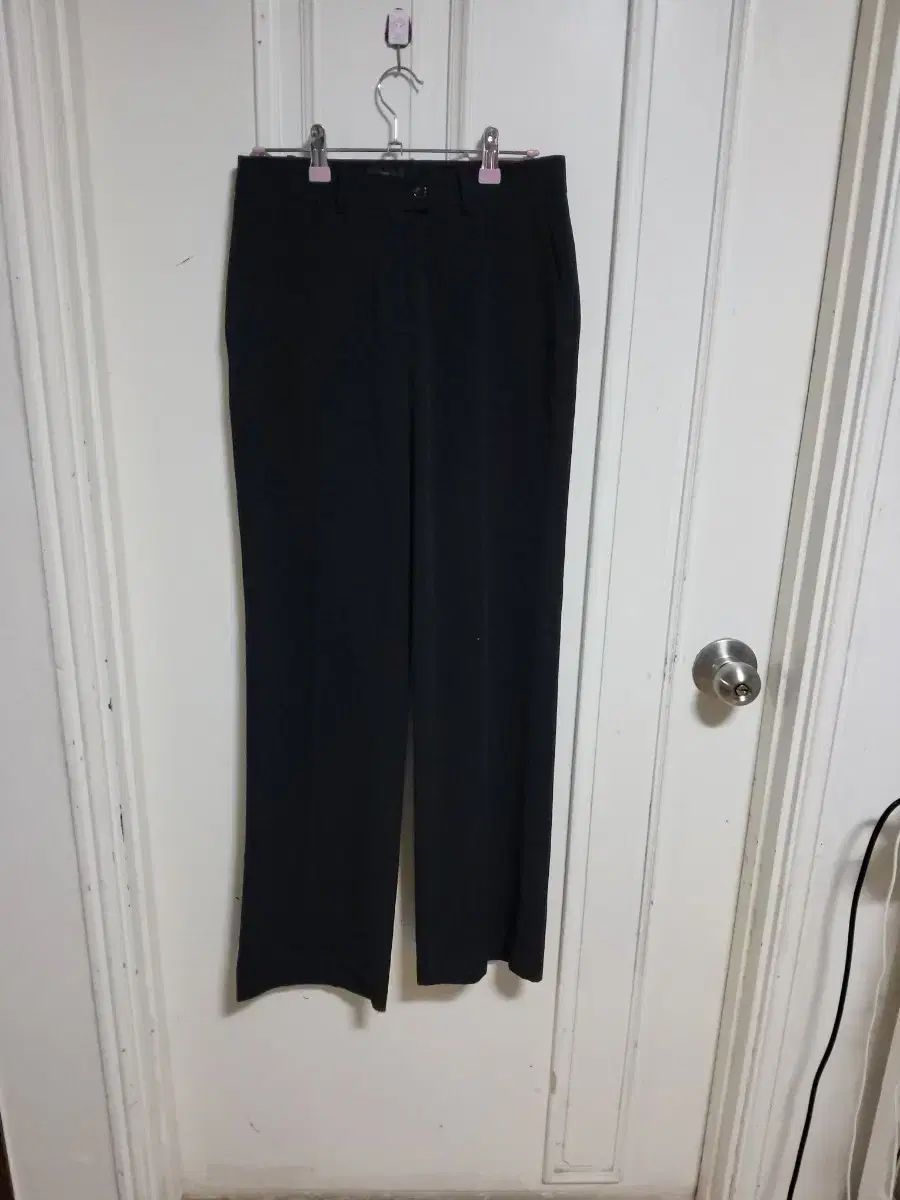 黒色 レディース スーツ ズボン 44サイズ Sサイズ