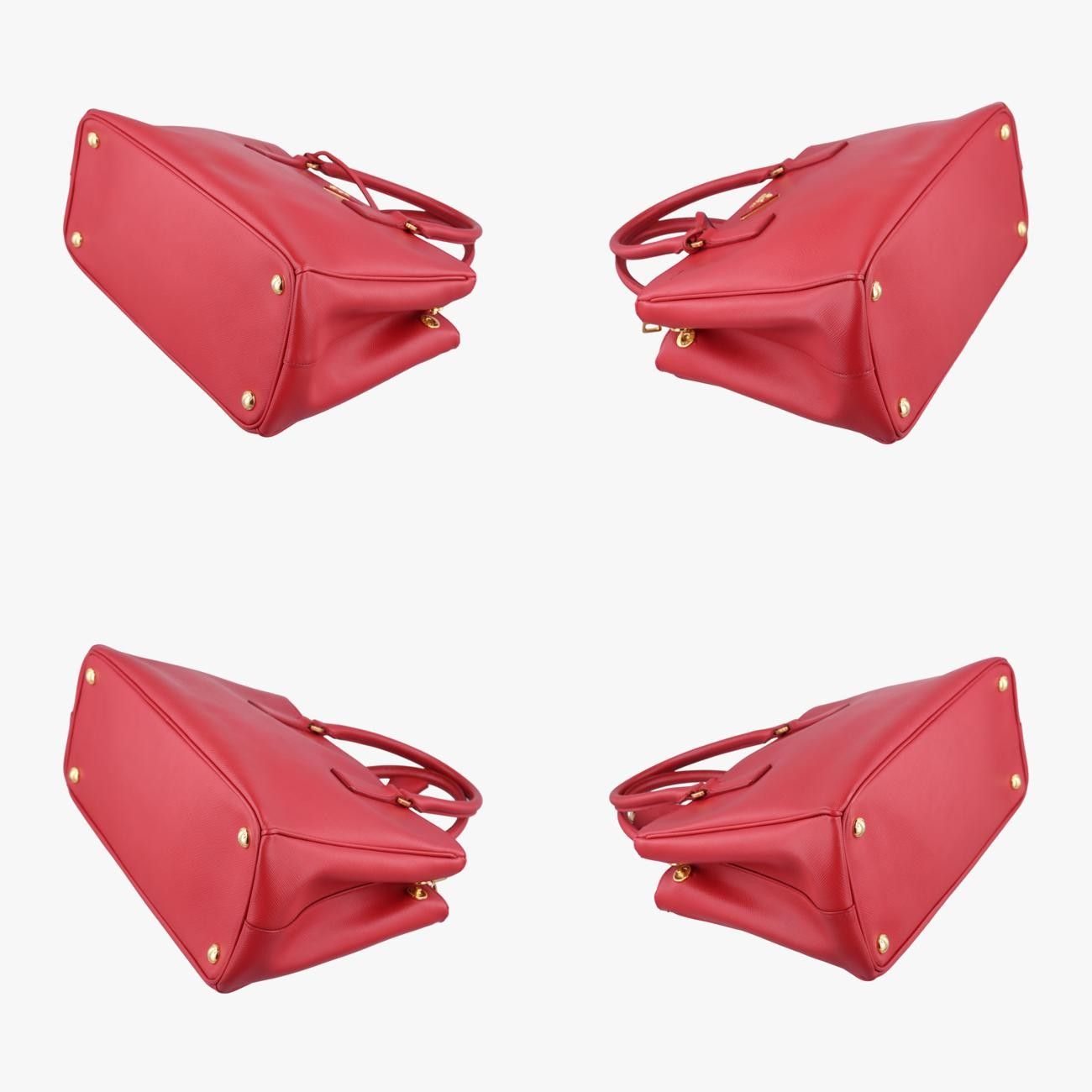 プラダPradaガレリア レッド サフィアーノレザー BN1801 64 DECORATOM_COM_BR