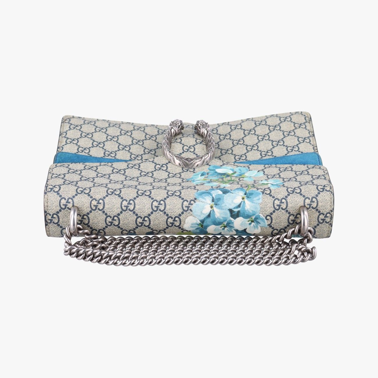 ベージュ×ブルー×マルチ