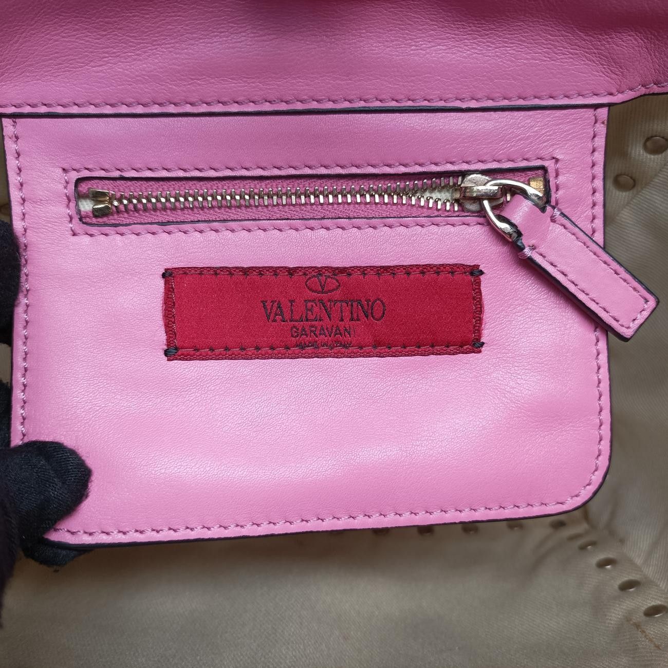 ヴァレンティノValentinoロックスタッズ ピンク レザー BS-I816BOL2 DECORATOM_COM_BR