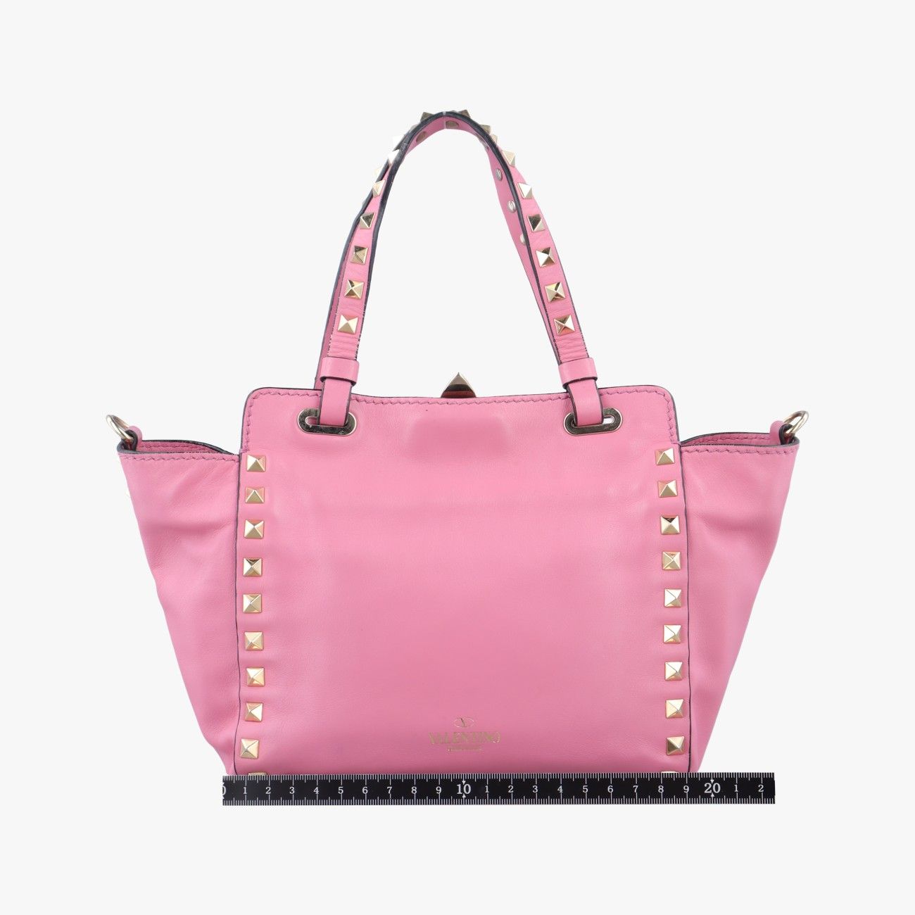 ヴァレンティノValentinoロックスタッズ ピンク レザー BS-I816BOL2