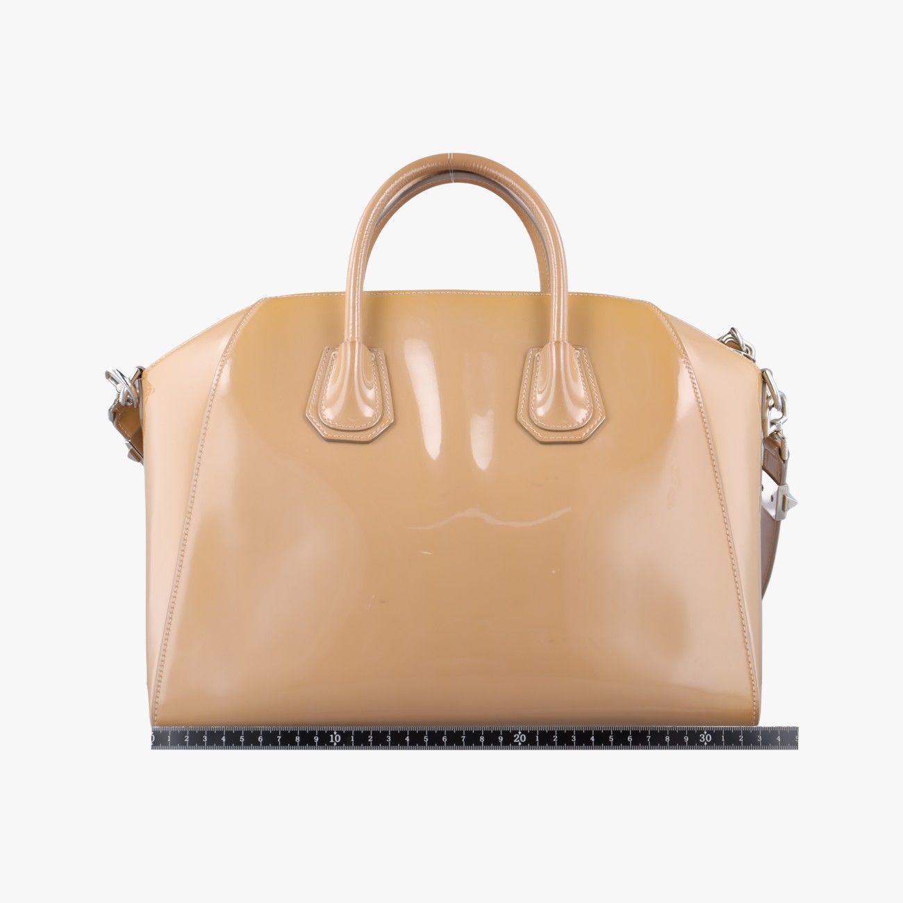 ジバンシーGivenchyアンティゴナベージュパテント3C0184