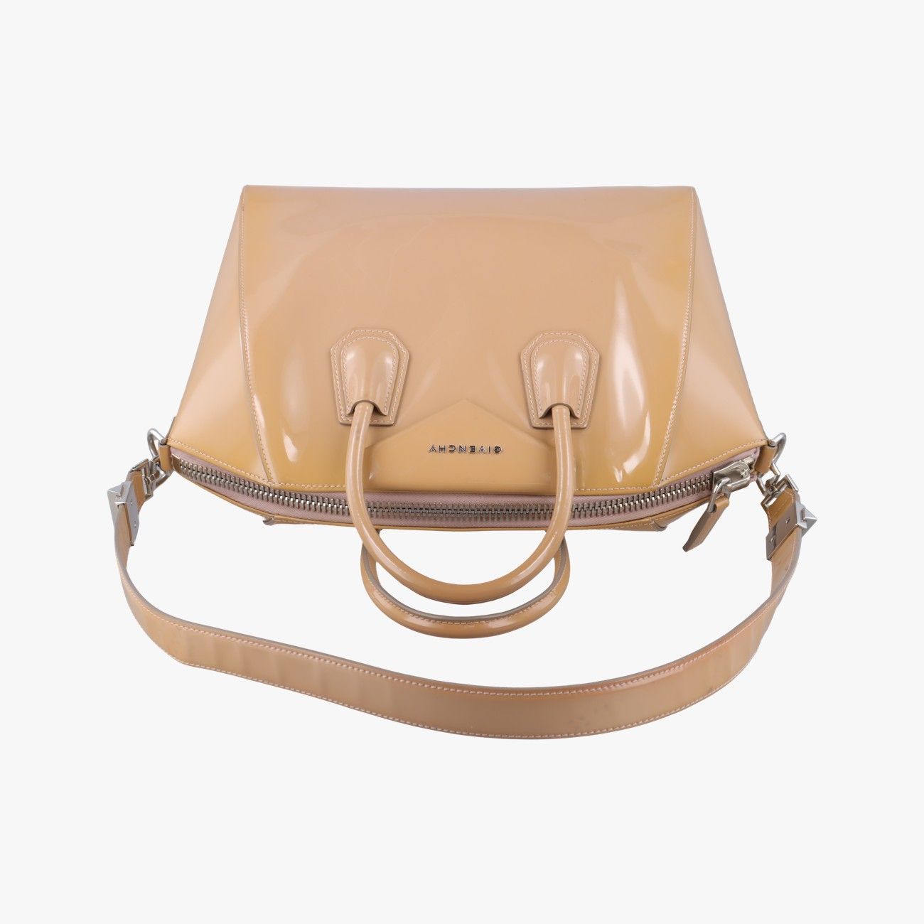 ジバンシーGivenchyアンティゴナベージュパテント3C0184