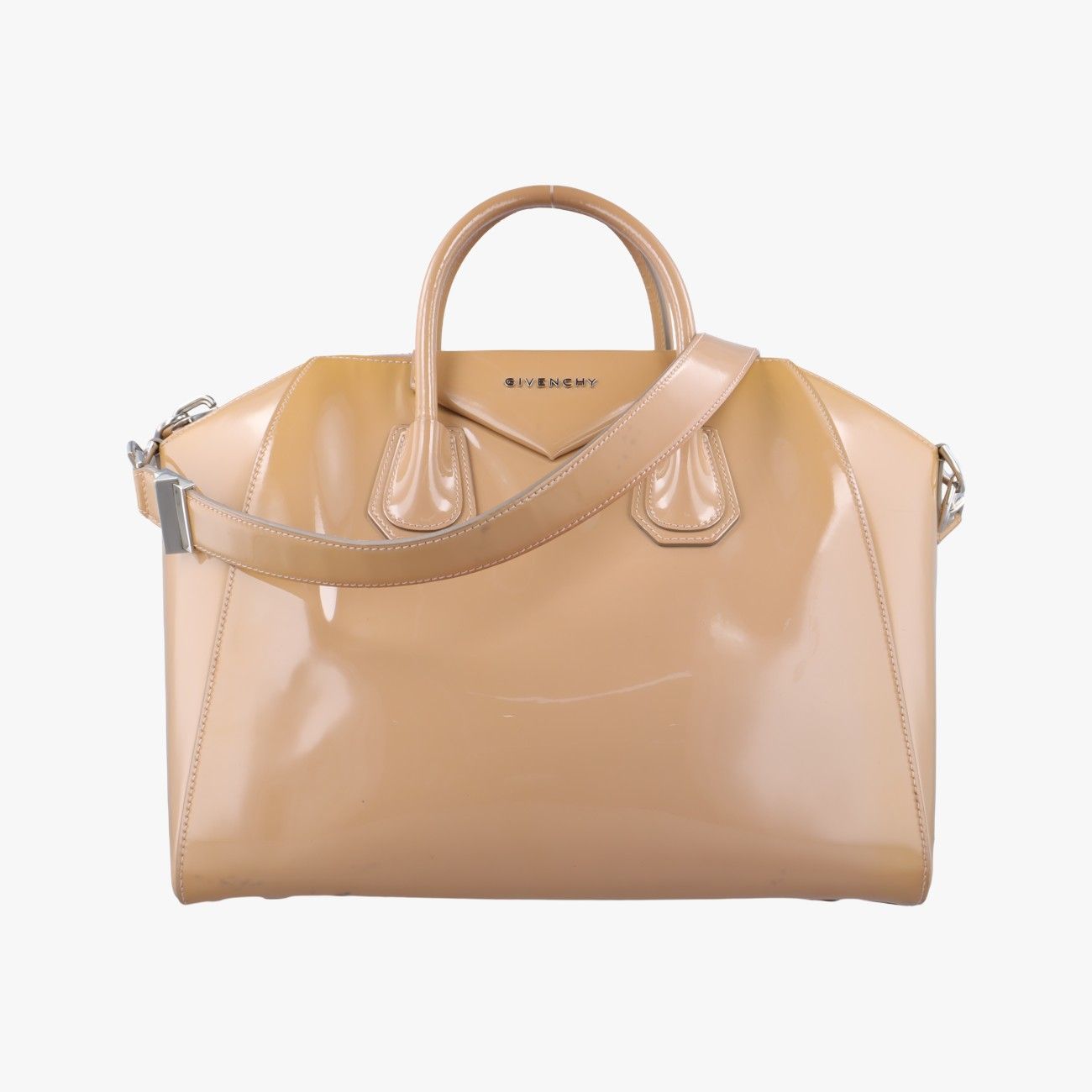 ジバンシーGivenchyアンティゴナベージュパテント3C0184