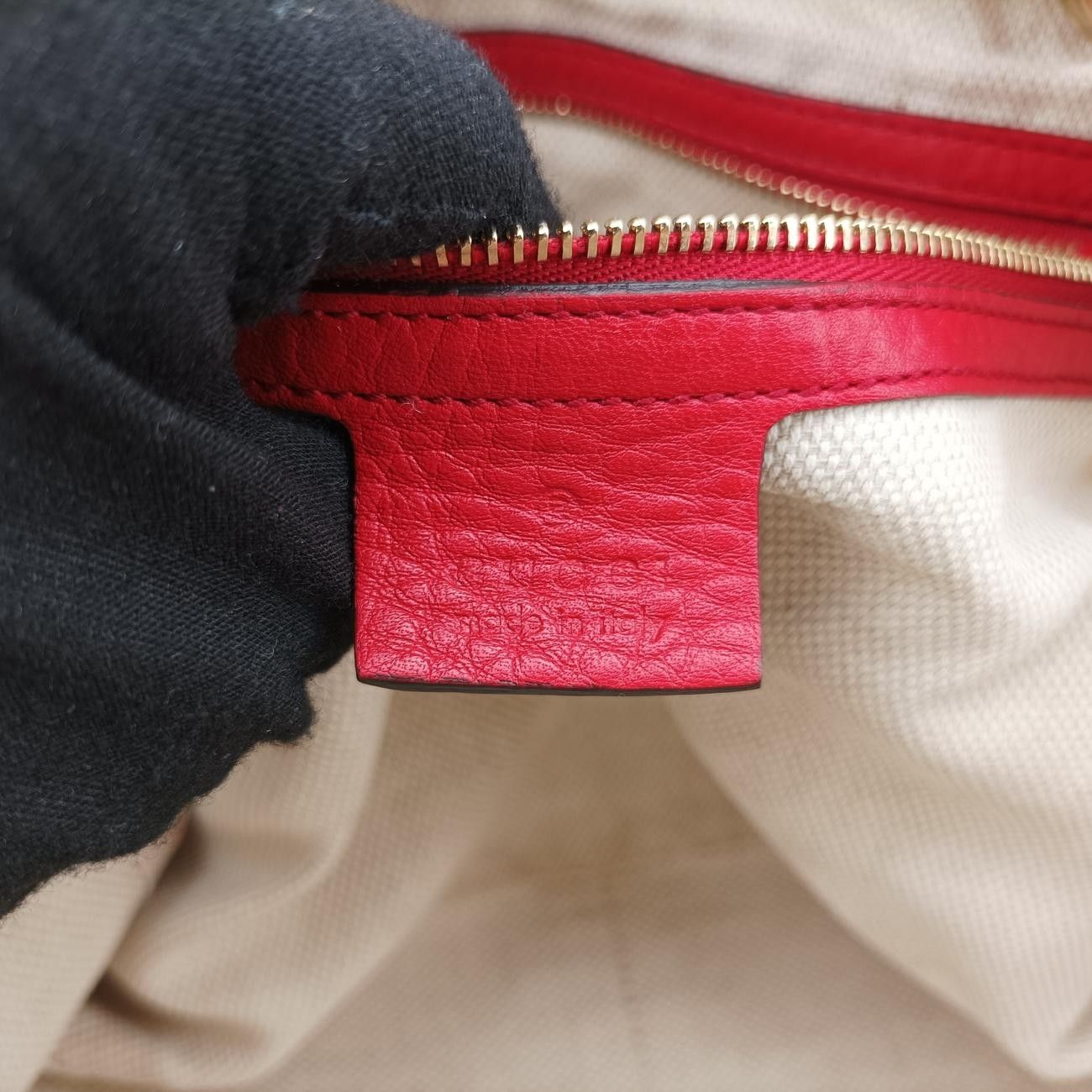 グッチGucciソーホー レッド レザー 353126 E016494114 DECORATOM_COM_BR