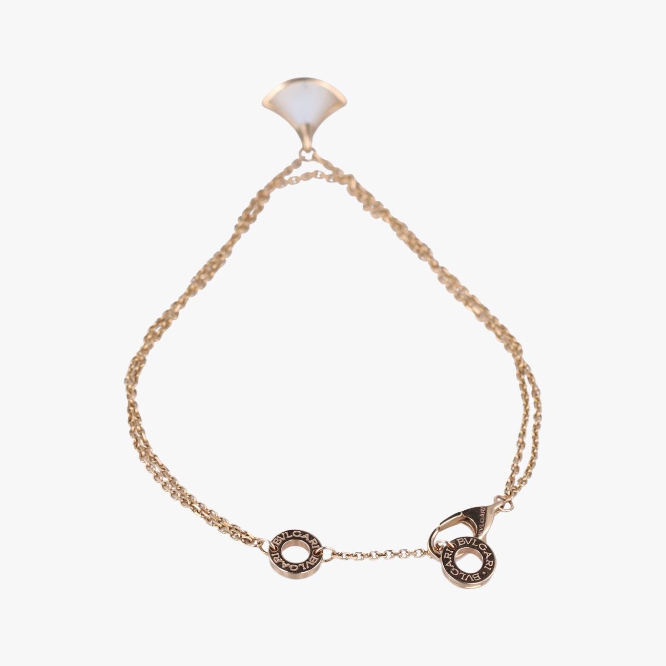 ブルガリBvlgariディーバ ドリーム ホワイト×ゴールド AU750 350585 N2T81N
