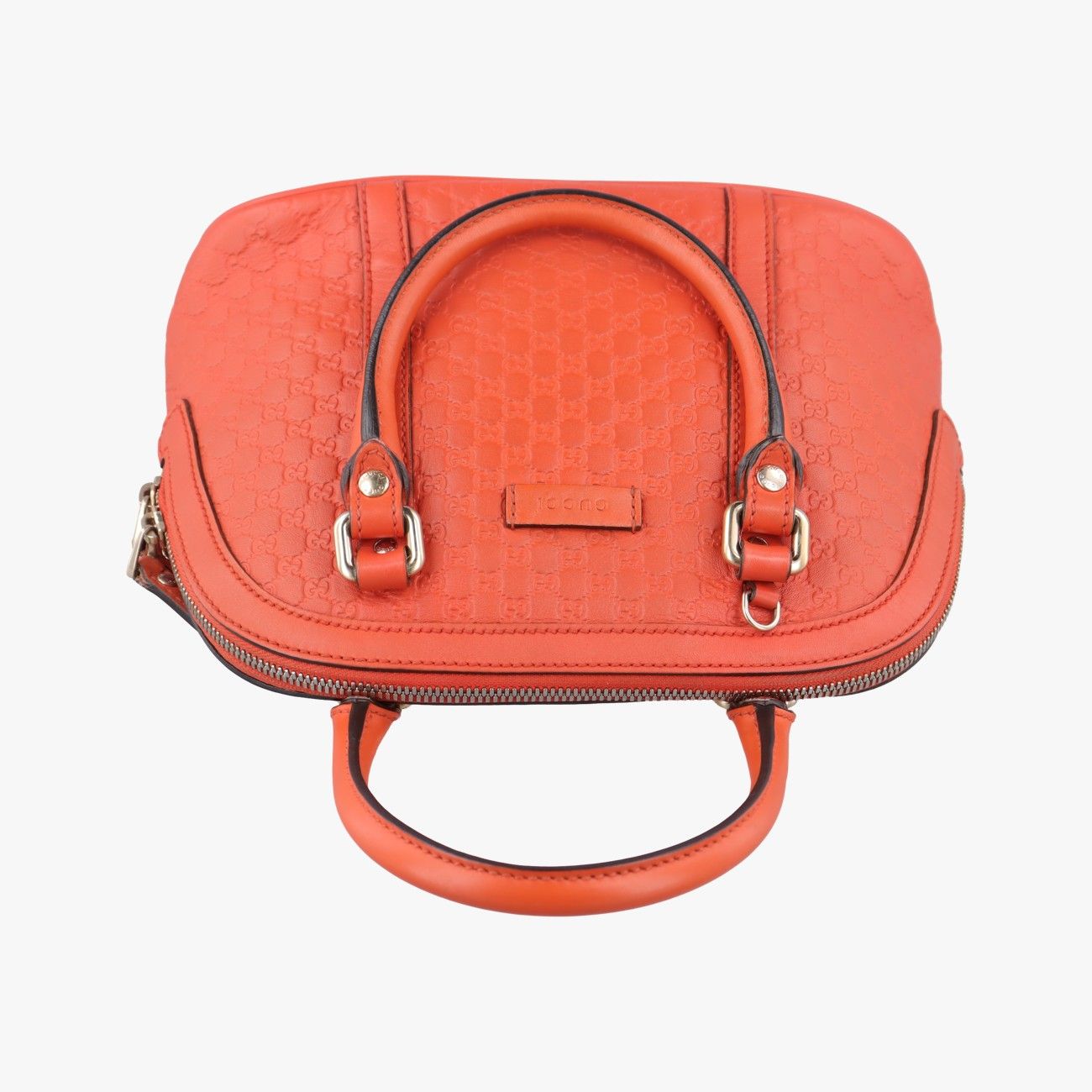 グッチGucciマイクログッチシマ オレンジ レザー 449654 G023317521 DECORATOM_COM_BR