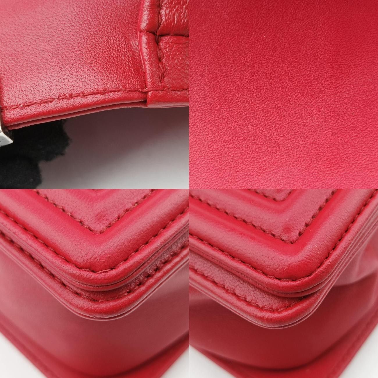 シャネルChanelボーイシャネル レッド