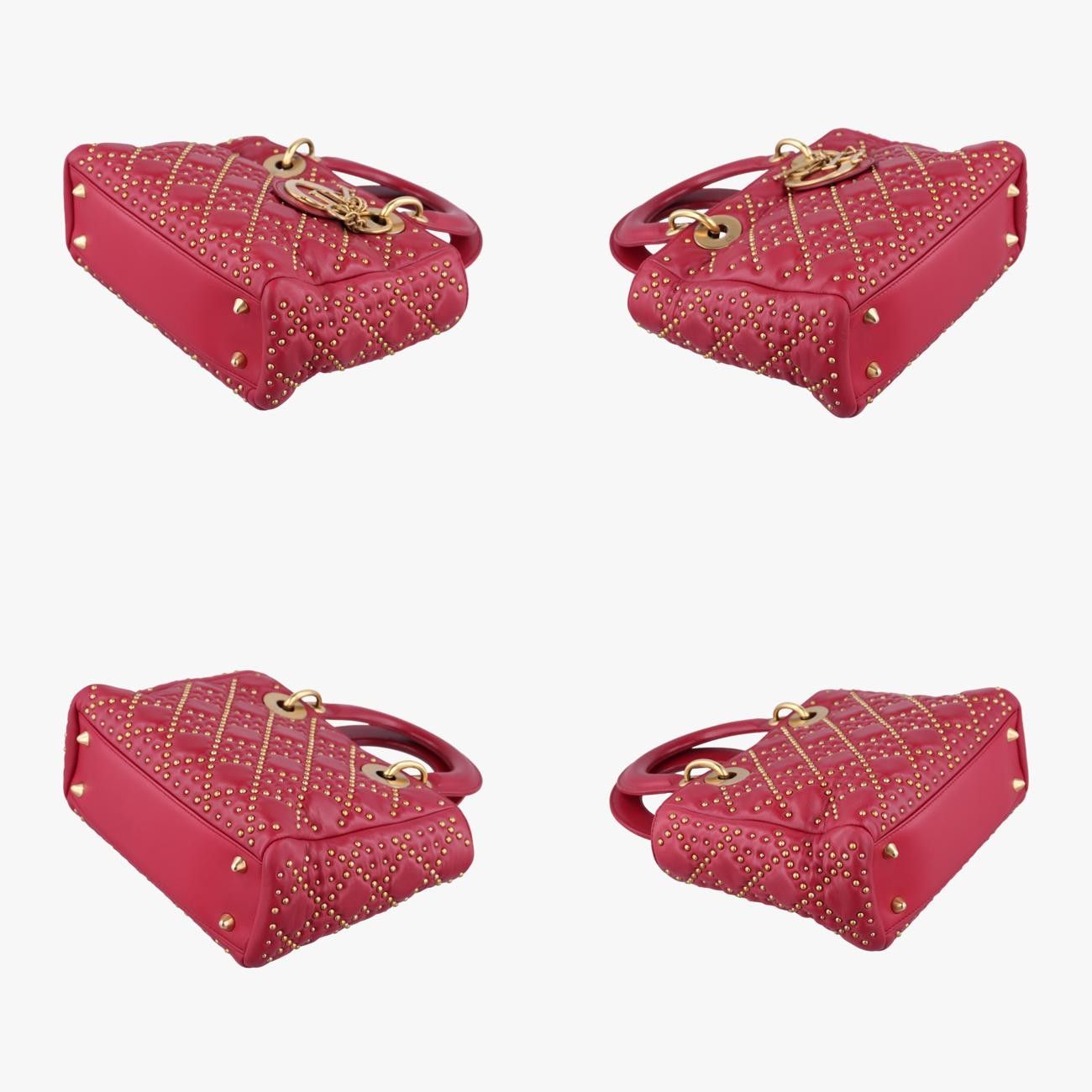 クリスチャンディオールChristian Diorレディディオール レッド ラムスキン 28-MA-0137 WWW_DECORATOM_COM_BR