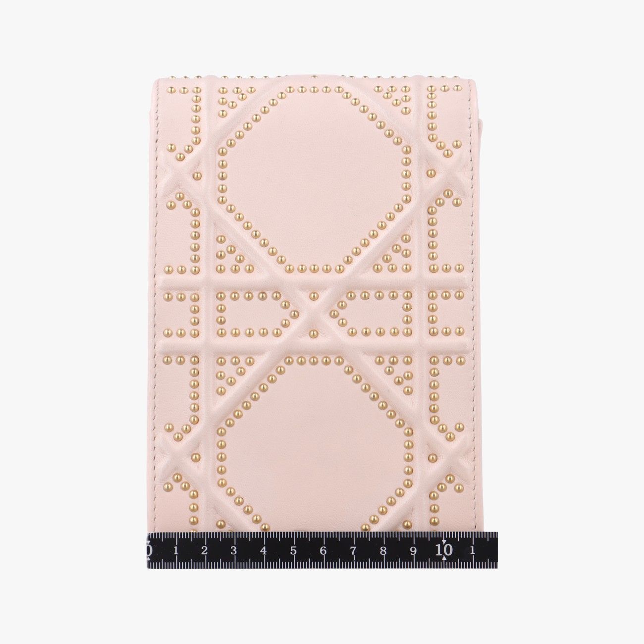 クリスチャンディオールChristian Diorディオラマ ピンク レザー 08-BO-0158