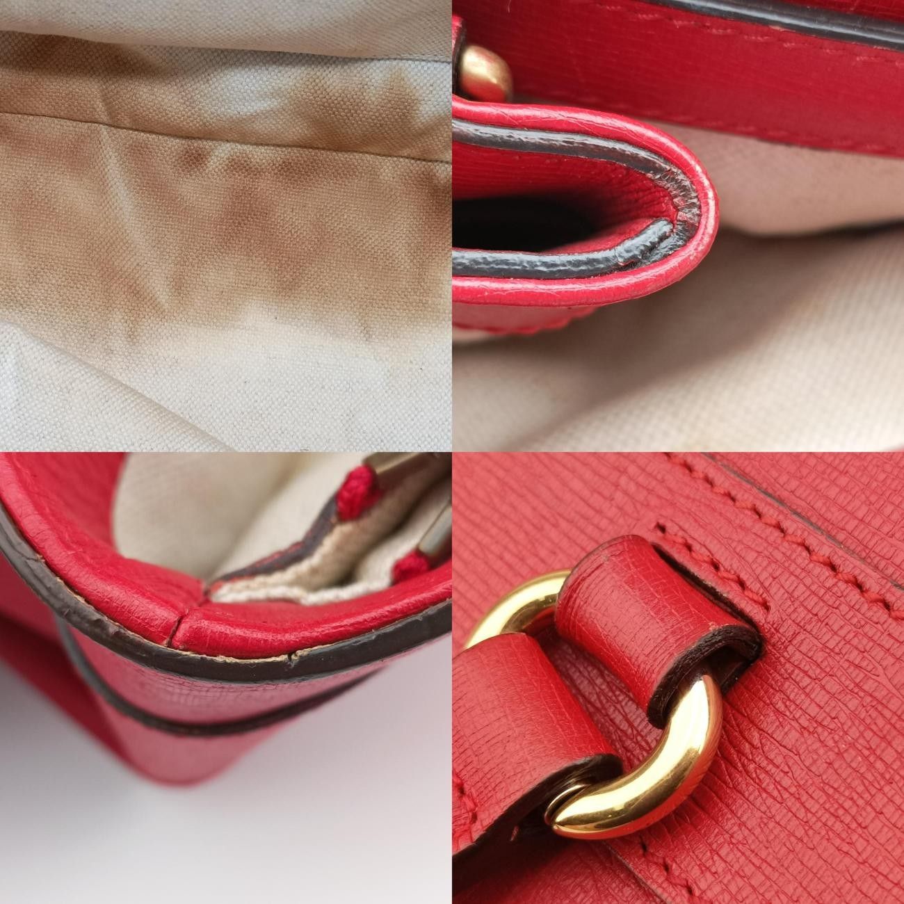 グッチGucciブライトビット レッド