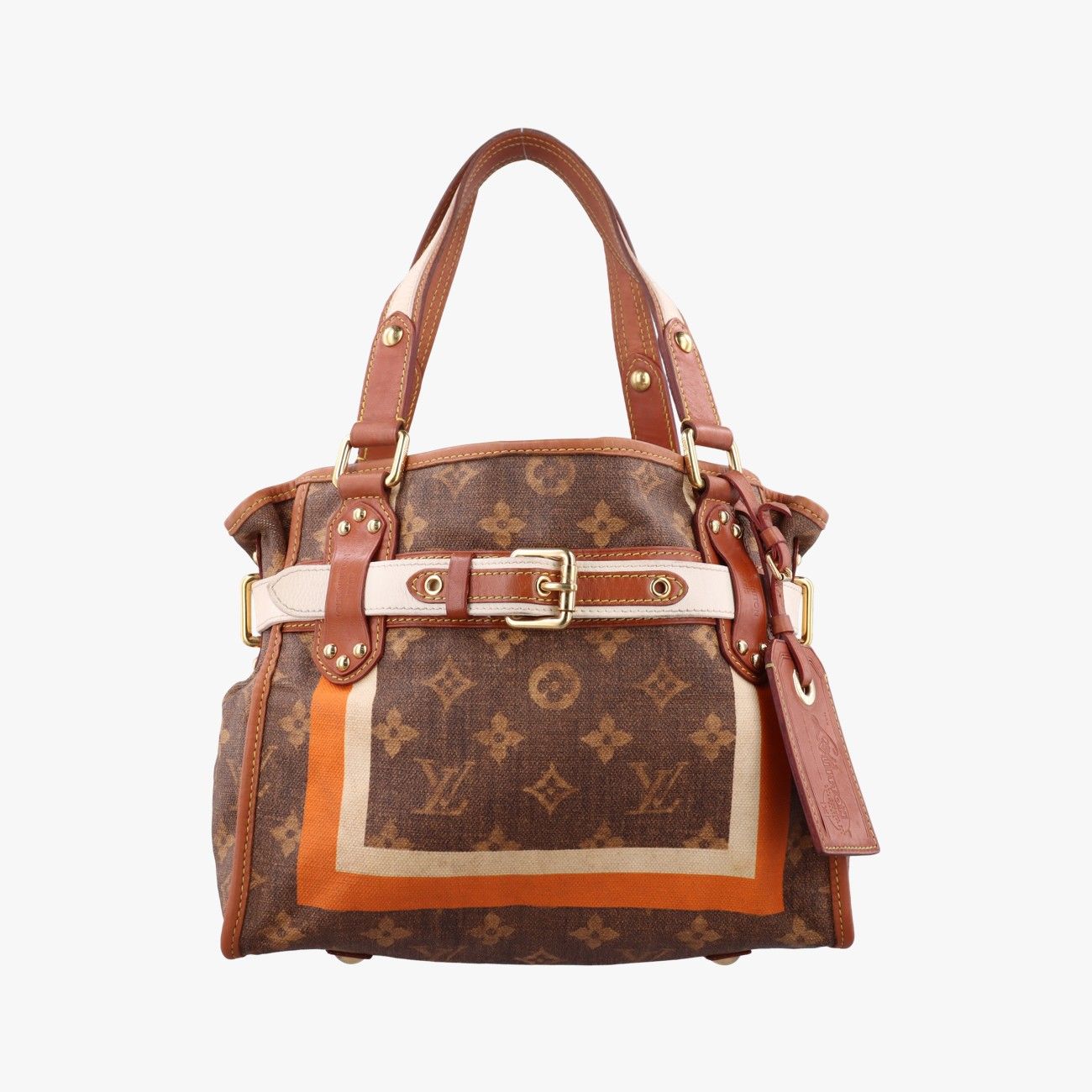 ルイヴィトンLouis Vuittonモノグラム ティッセ サック ラヨール PMマロンモノグラムティセキャンバスM56386SP5007
