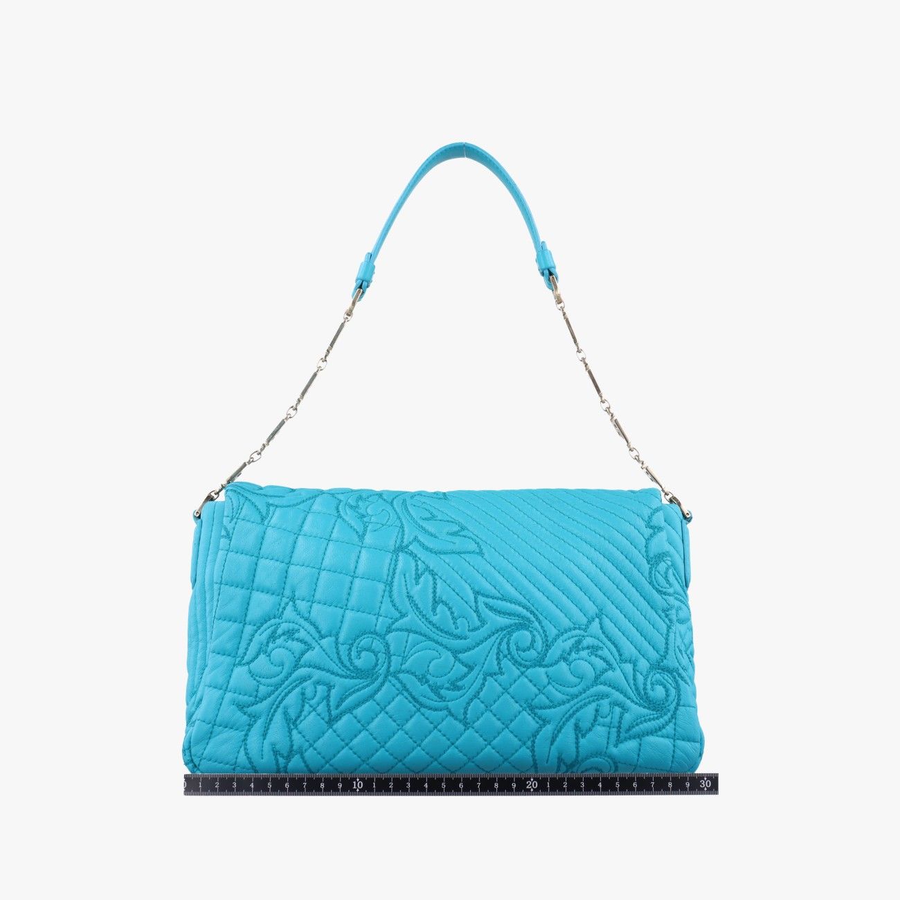 ヴェルサーチェ ヴェルサーチ VERSACEヴァニタス メデューサ ブルー レザー CLG 526 253 679 712