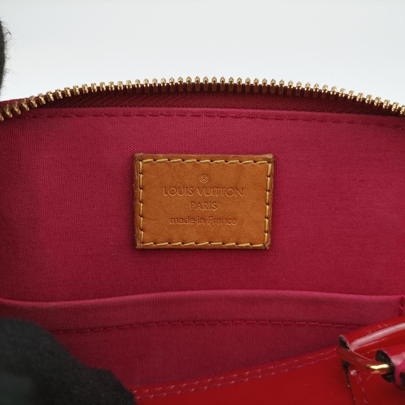 ルイヴィトンLouis VuittonアルマBB ポムダムール ヴェルニ M91606 MI1103 DECORATOM_COM_BR