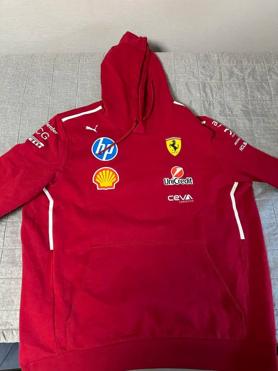 スクーデリア Ferrari PUMA F1 2025 フーディー