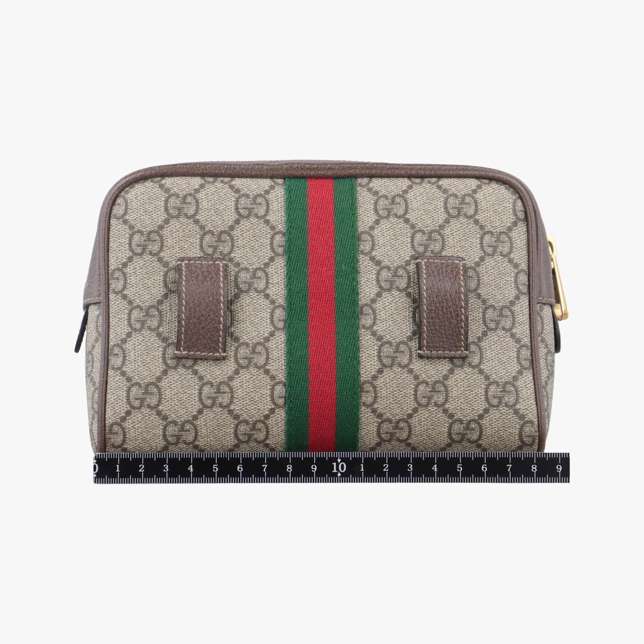 グッチGucciオフィディア ブラウン×レッド×グリーン PVCコーティングキャンバス×レザー 517076 F026464730