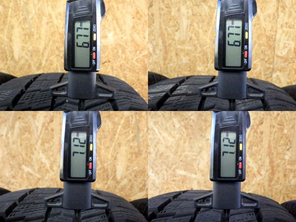 SP899 F●送料無料●2025年製造 約7部山●Good YEAR ICE NAVI8●195|65R15●4本