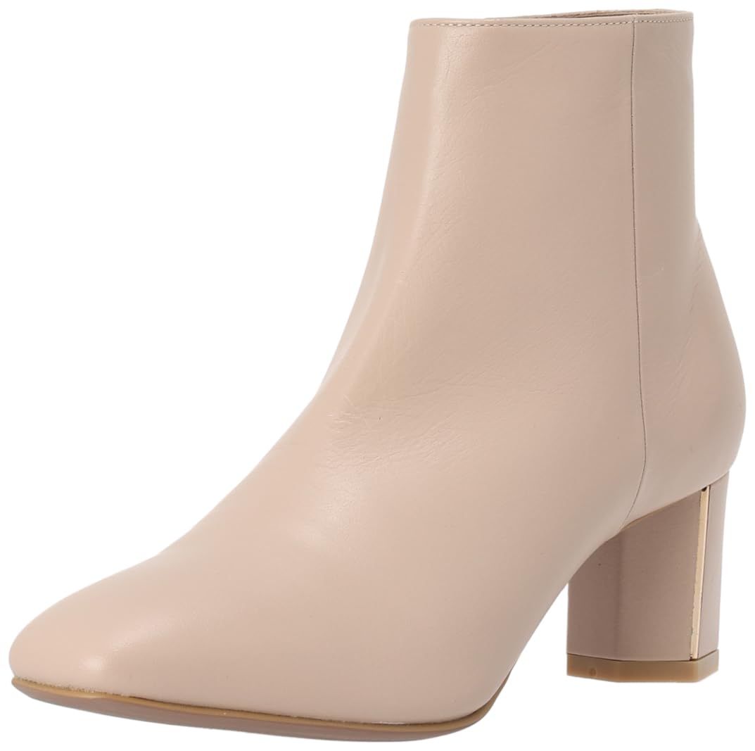 ランバン ファッションブーツ スクエアトゥプレーンショートブーツ BG