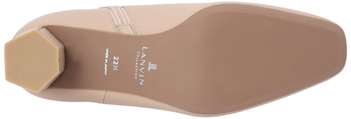  ランバン ファッションブーツ スクエアトゥプレーンショートブーツ BG その他 フェイスケア