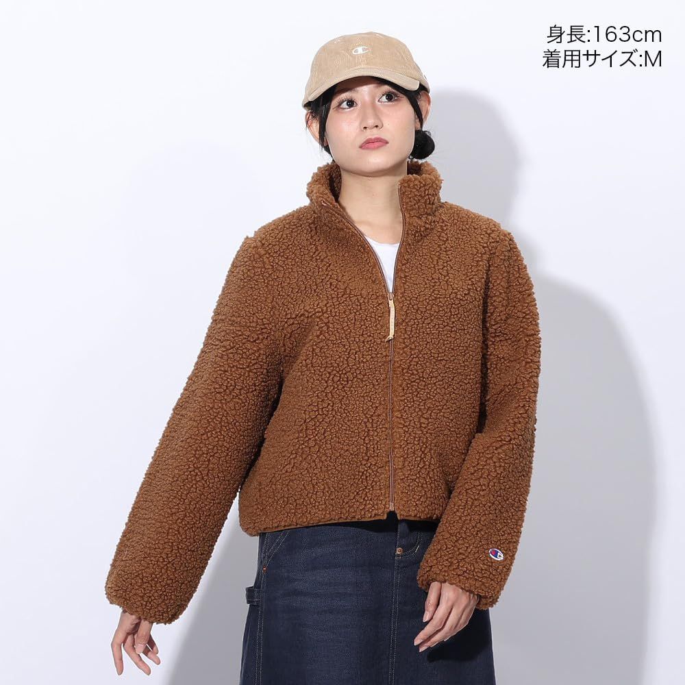 チャンピオン 上着 長袖 ジップジャケット ウィメンズカジュアル CW A 605 モカ
