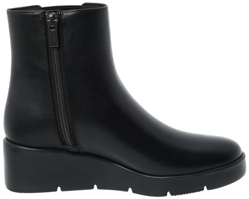 アンリーフ ファッションブーツ サイドゴアウェッジショートブーツ4041 B