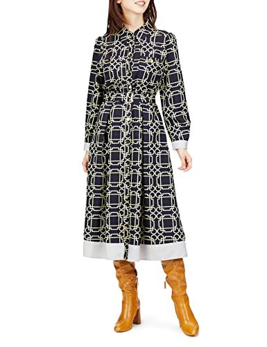 グレースコンチネンタル 2025AW ﾓﾉｸﾞﾗﾑﾌﾟﾘﾝﾄﾜﾝﾋﾟｰｽ レディース 38