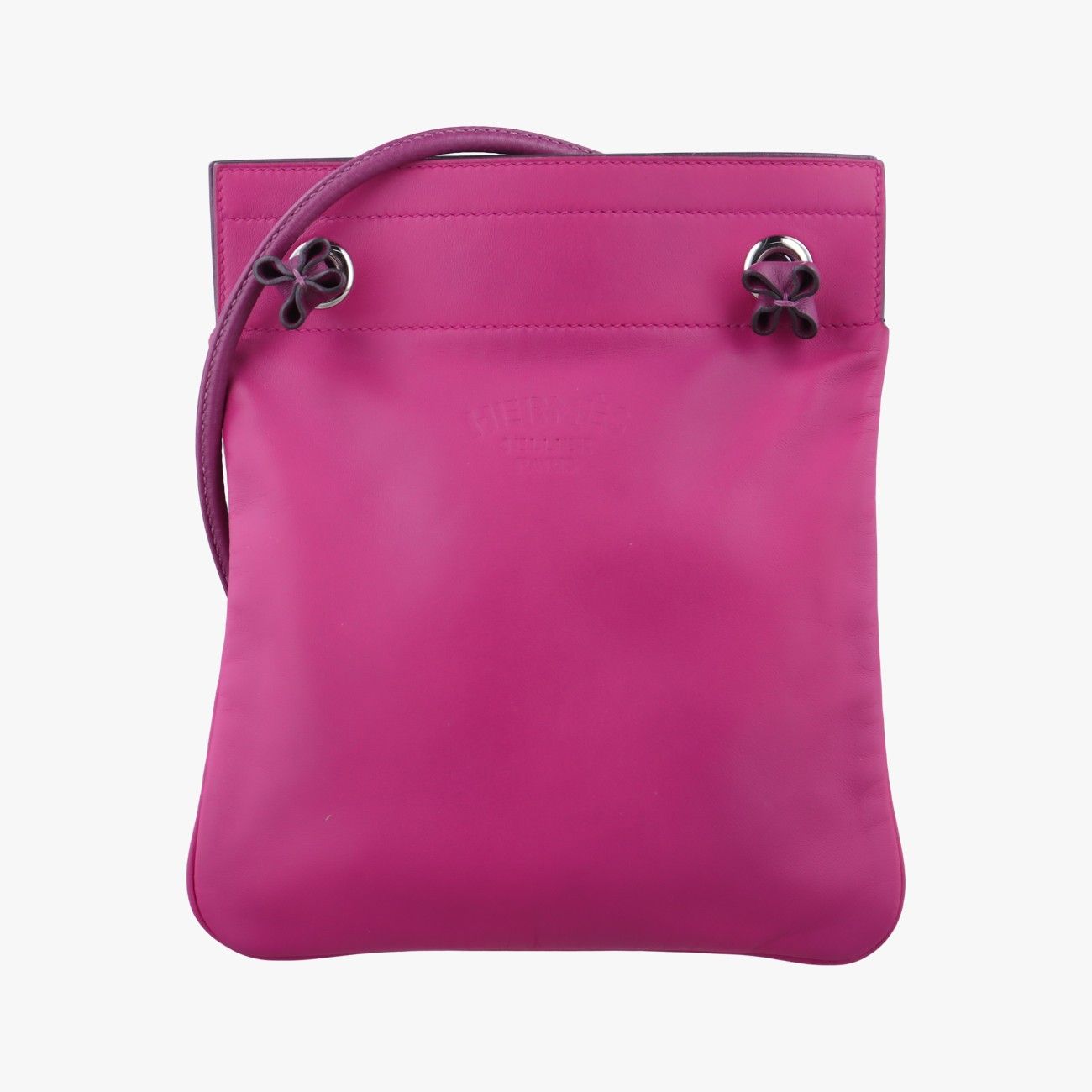 エルメスHermesサック アリーヌ ミニ パープル ラムスキン Y AM 010 UH