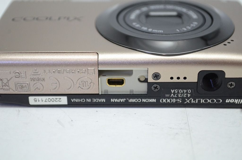 良品 Nikon ニコン COOLPIX S4000 コンパクトデジタルカメラ ブライト