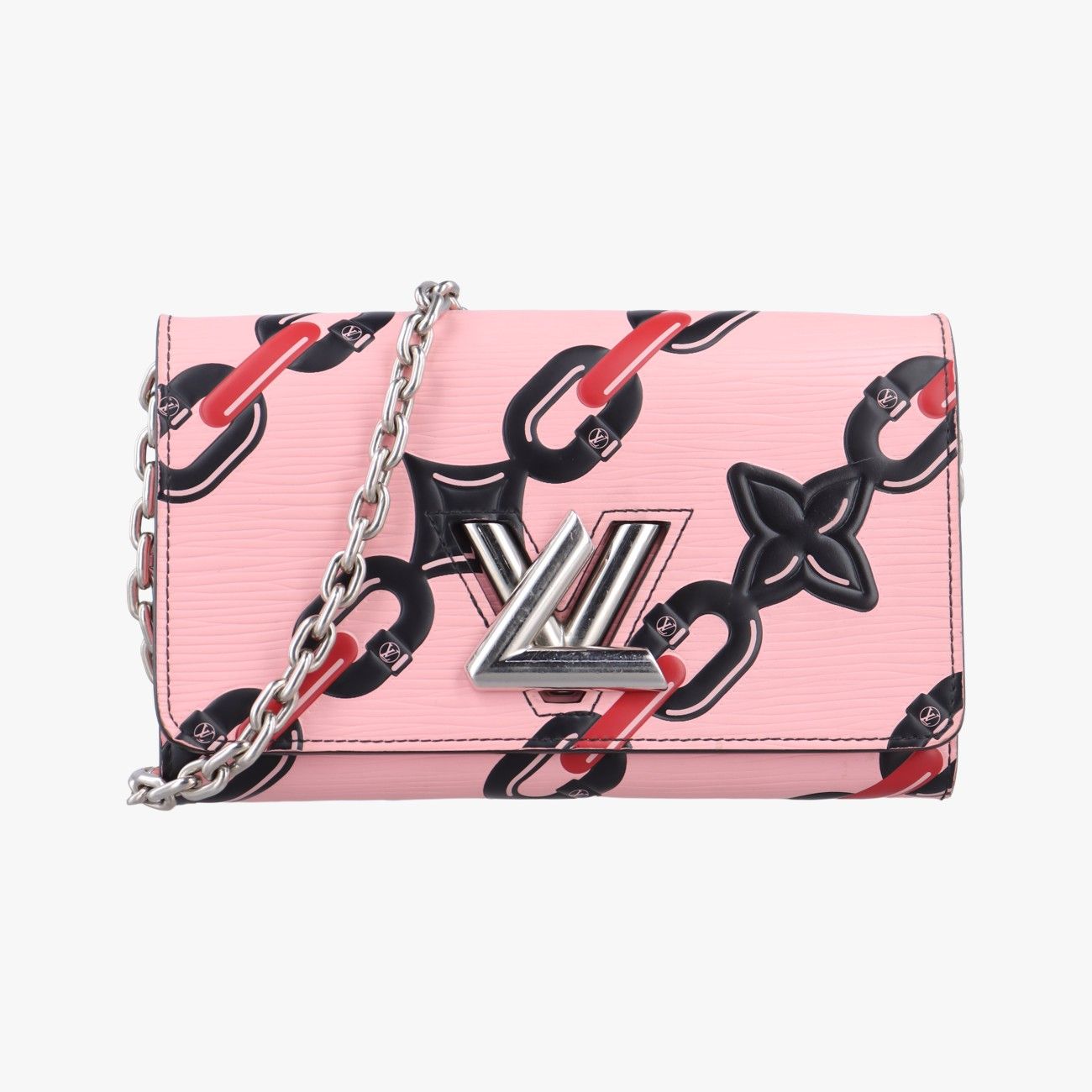 ルイヴィトンLouis Vuittonポルトフォイユ ツイスト ピンクXレッドXブラック エピ M67227 SP0126