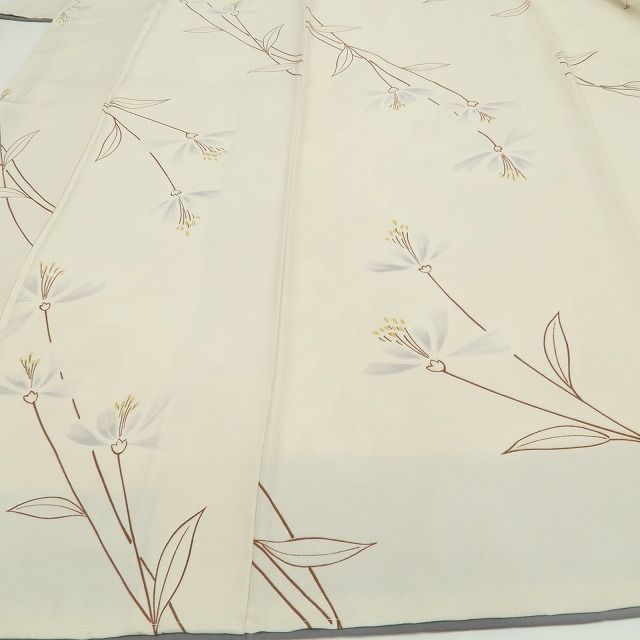 正絹 仕付け糸付