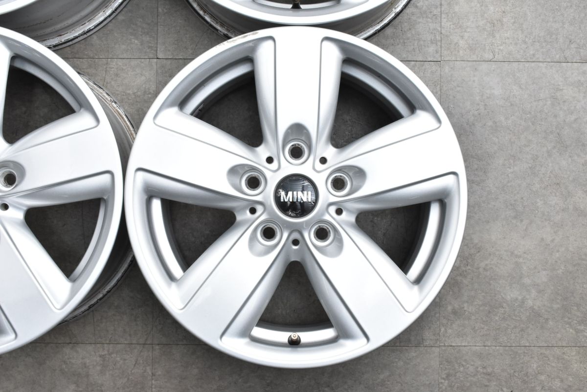 ヘリスポーク492 ミニ R60 クロスオーバー 純正 16in 6.5J 46 PCD120 4本セット 品番 9811729 スタッドレス用に R61 ペースマン 流用 FFCRYSTALESIA_COM