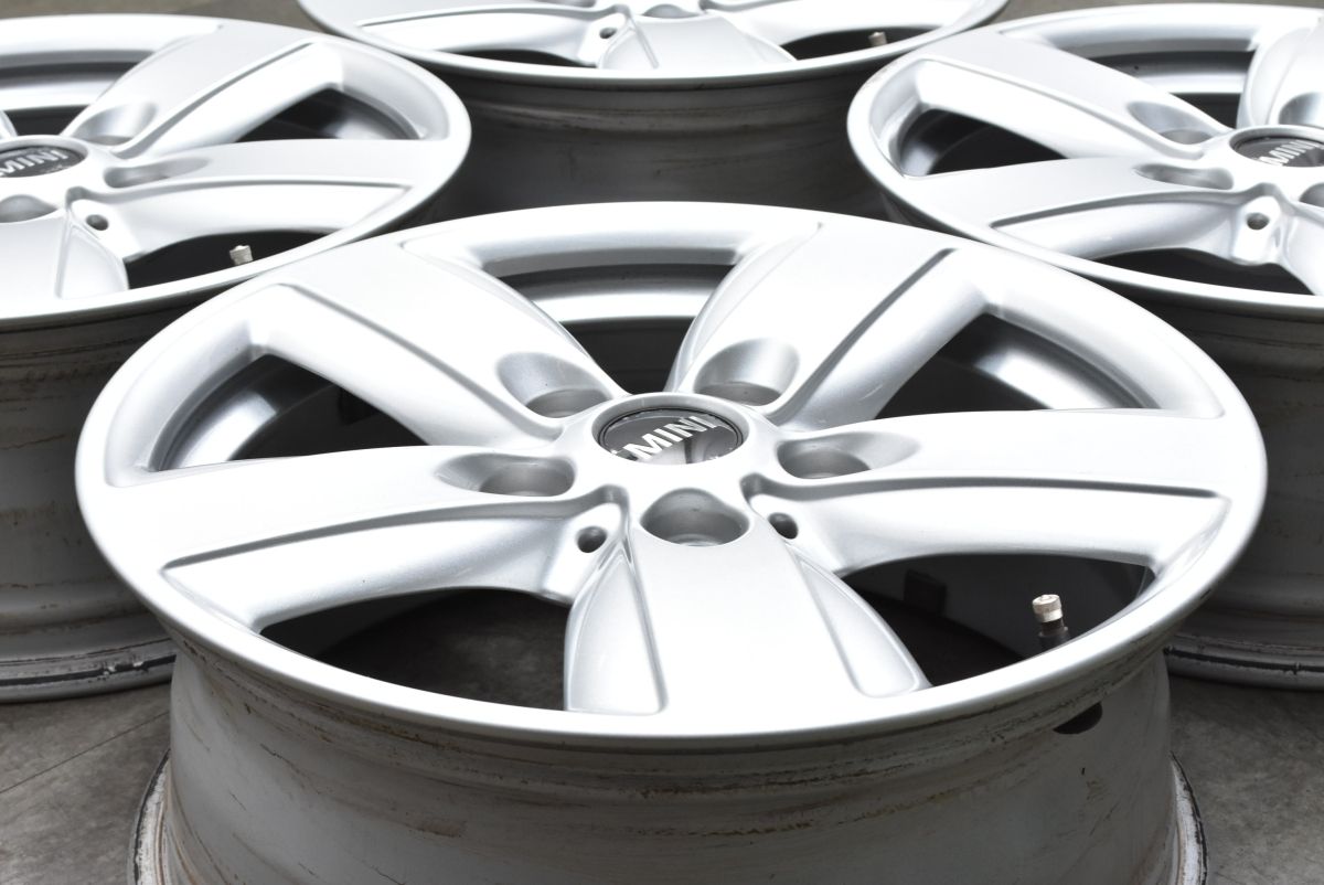 ヘリスポーク492 ミニ R60 クロスオーバー 純正 16in 6.5J 46 PCD120 4本セット 品番 9811729 スタッドレス用に R61 ペースマン 流用