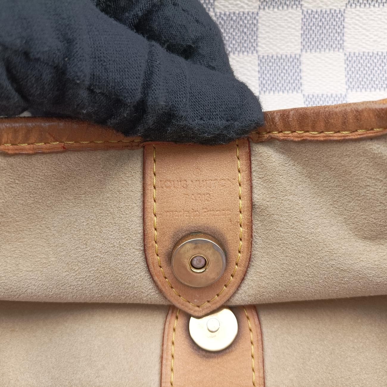 ルイヴィトンLouis VuittonガリエラPM アズール ダミエキャンバス N55215 FL0110 DECORATOM_COM_BR