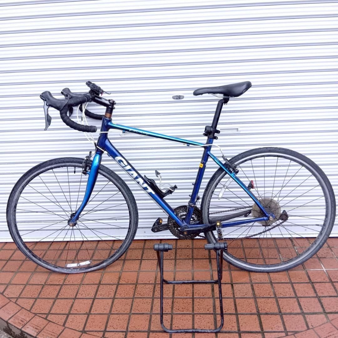GIANT ESCAPE R DROP ロードバイク 青×黒 フレーム50cm GIANT ESCAPE R DROP ロードバイク 青×黒 フレーム50cm - メルカリ