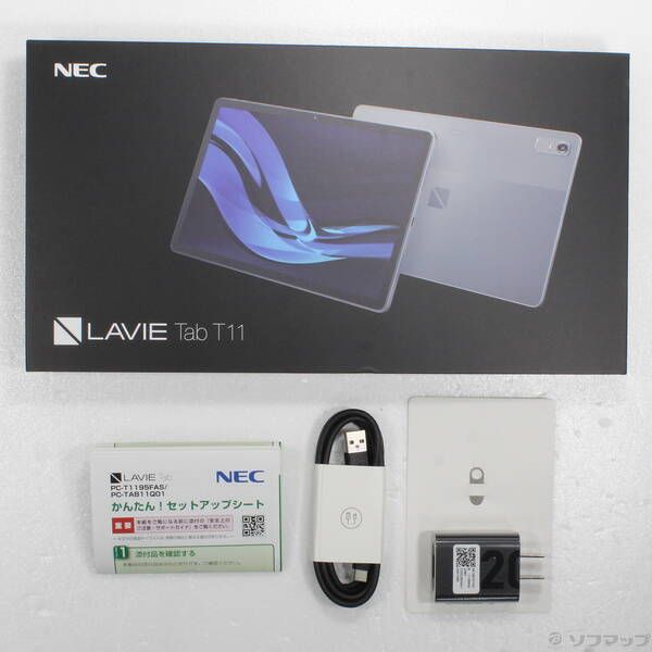 〔 品〕 LAVIE Tab T11 T1195 FAS 256GB ストームグレー PC-T1195FAS Wi-Fi 349 VETTDRUCK_DE