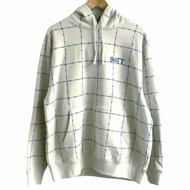 BoTT ボット / Barbwire Hoodie フーディー　L BoTT ボット BARBWIRE PULLOVER HOODIE 有刺鉄線 パーカー L