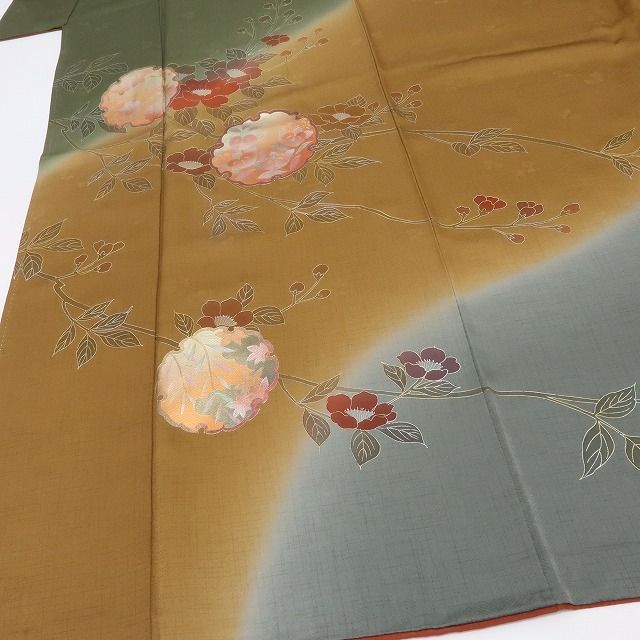 六花-RIKKA- 正絹 雪輪 金彩 トールサイズ 訪問着 着物 A3840