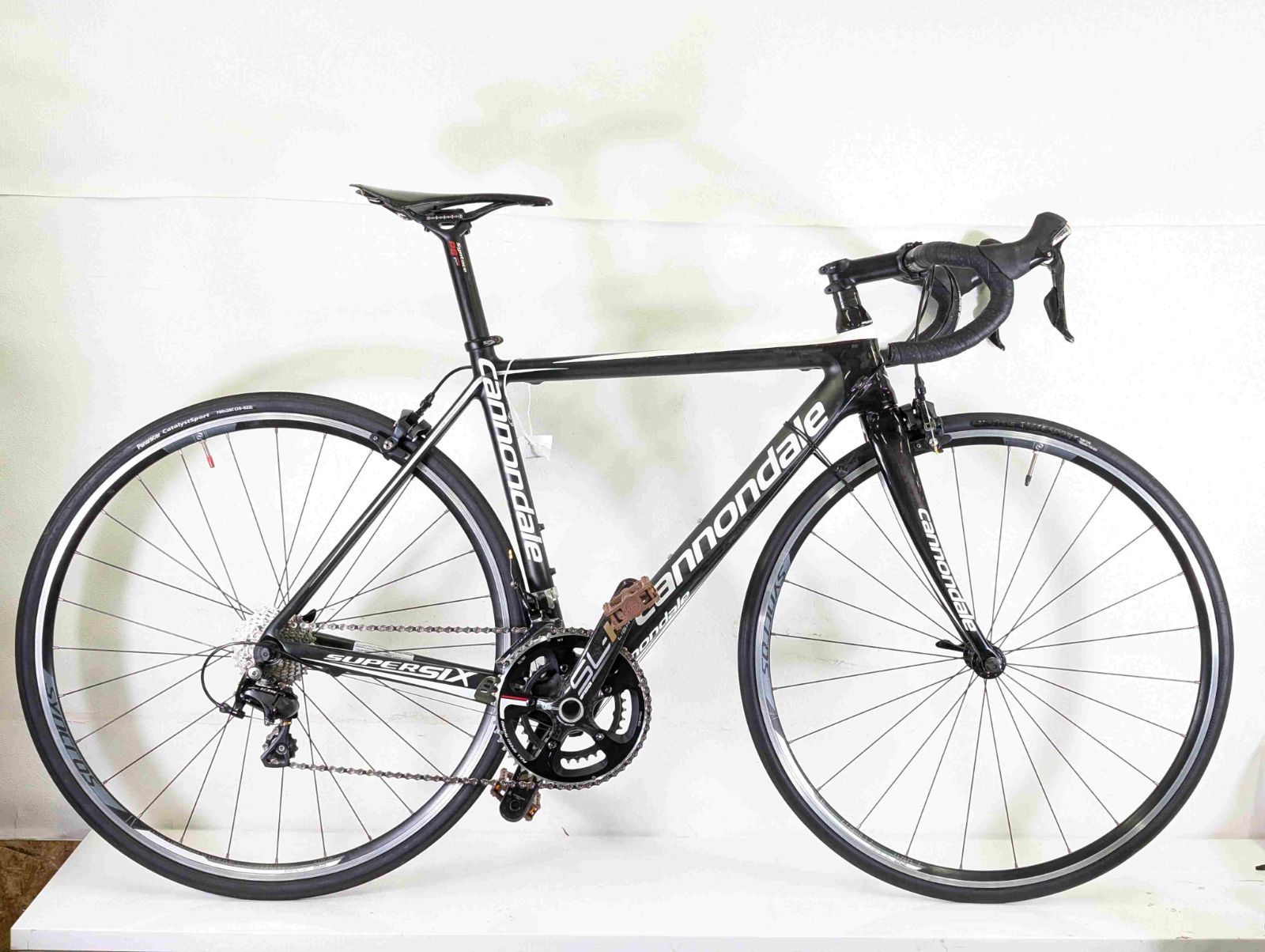 並品 Cannondale キャノンデール Supersix 50サイズ リム 105 5800 2x11s KAN251027A