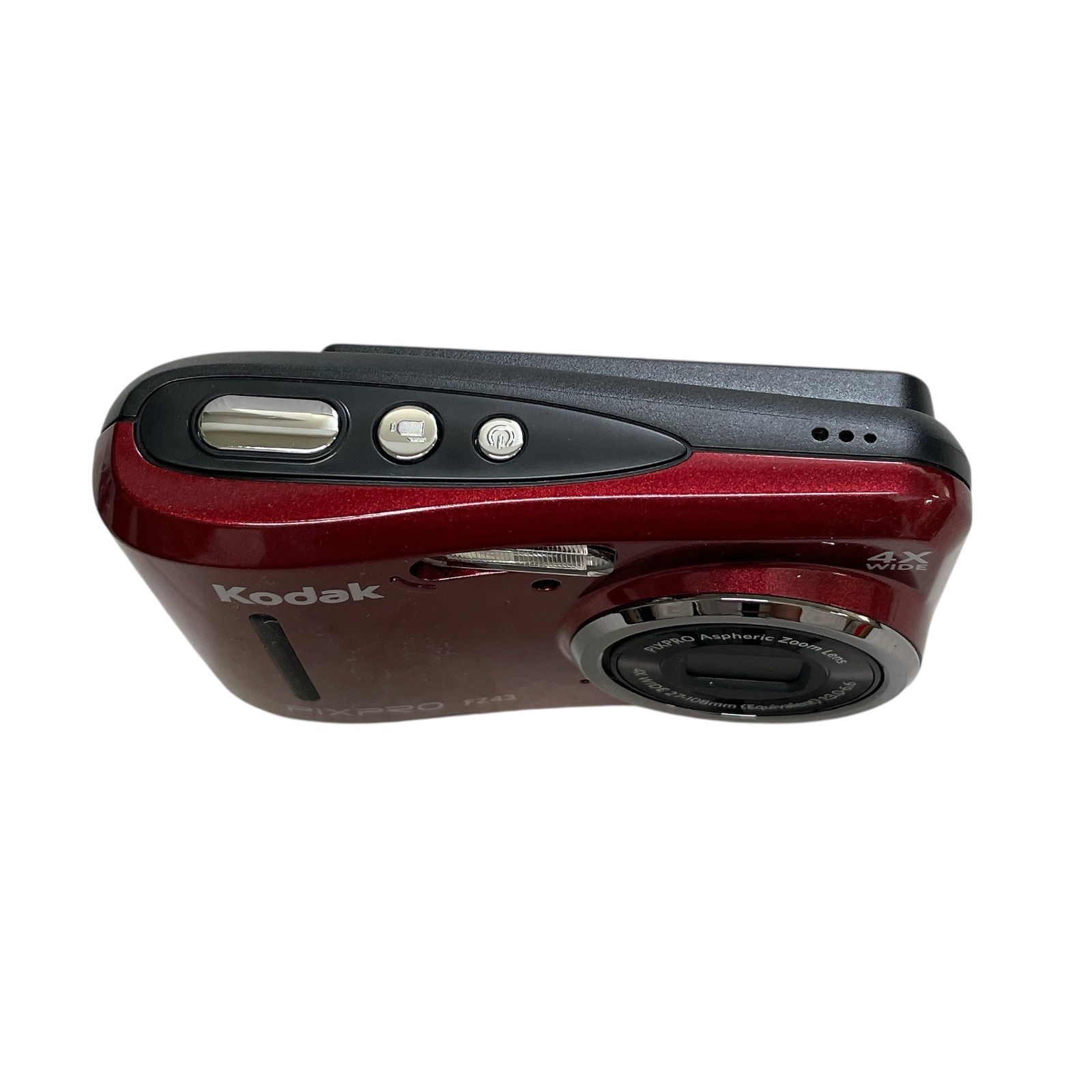 WJ62 コダック デジカメ FZ43RD レッド PIXPRO FZ43 乾電池対応 1600万 