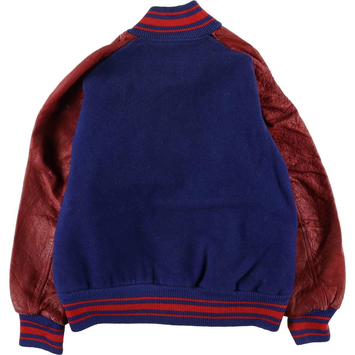 古着 SAND KNIT スタジャン アワードジャケット バーシティジャケット メンズL相当 ヴィンテージ evb032218